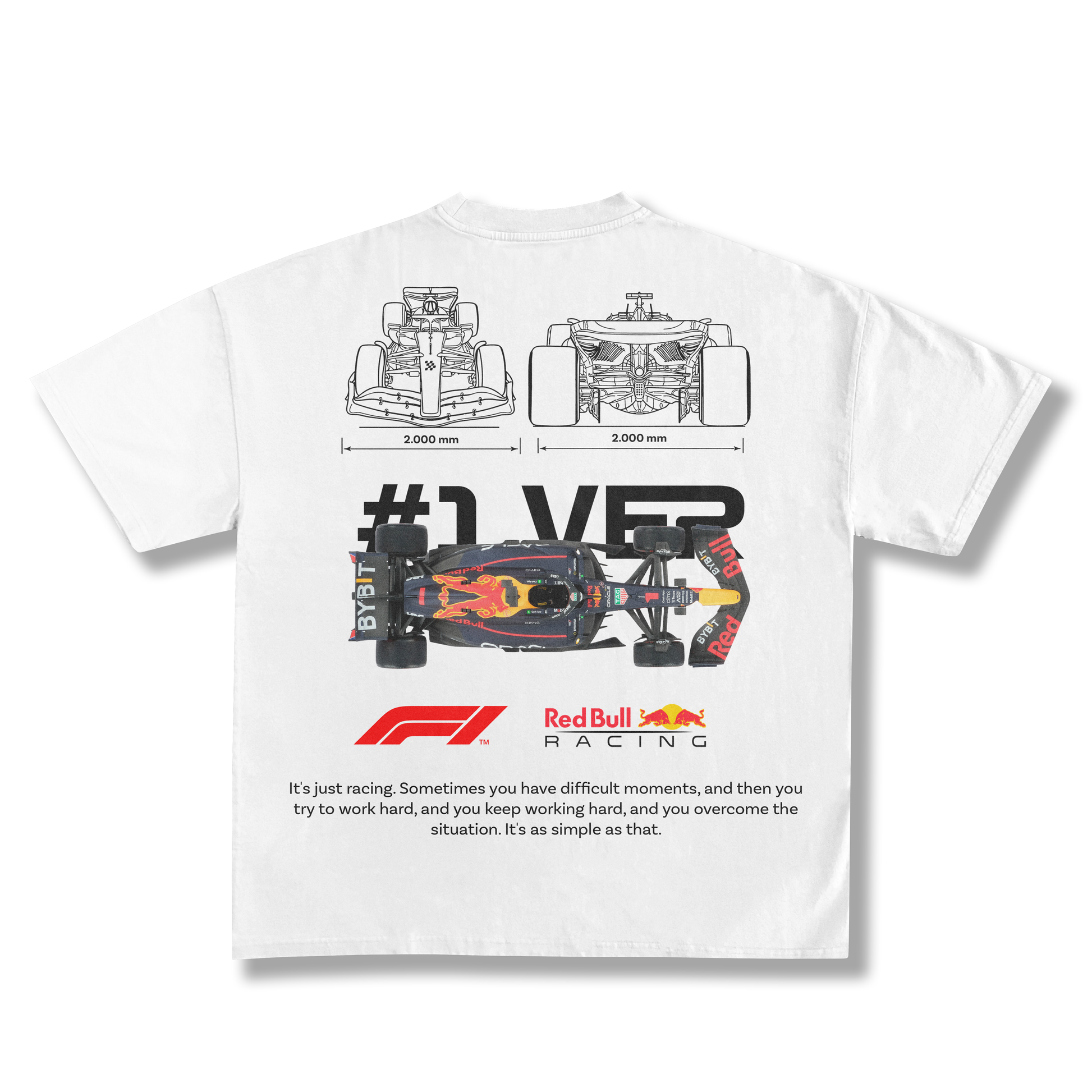 F1 RB19 Blueprint Tee