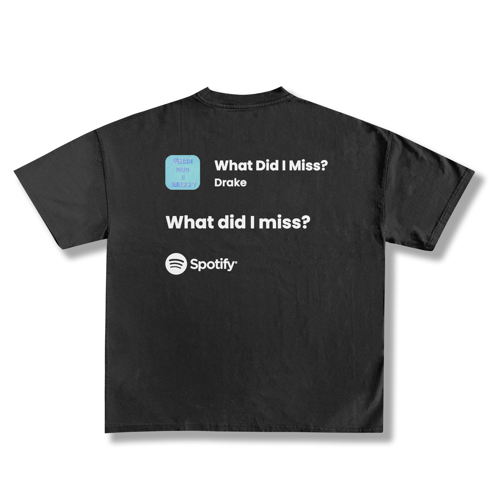 Drake- What Did I Miss Oversized Tee