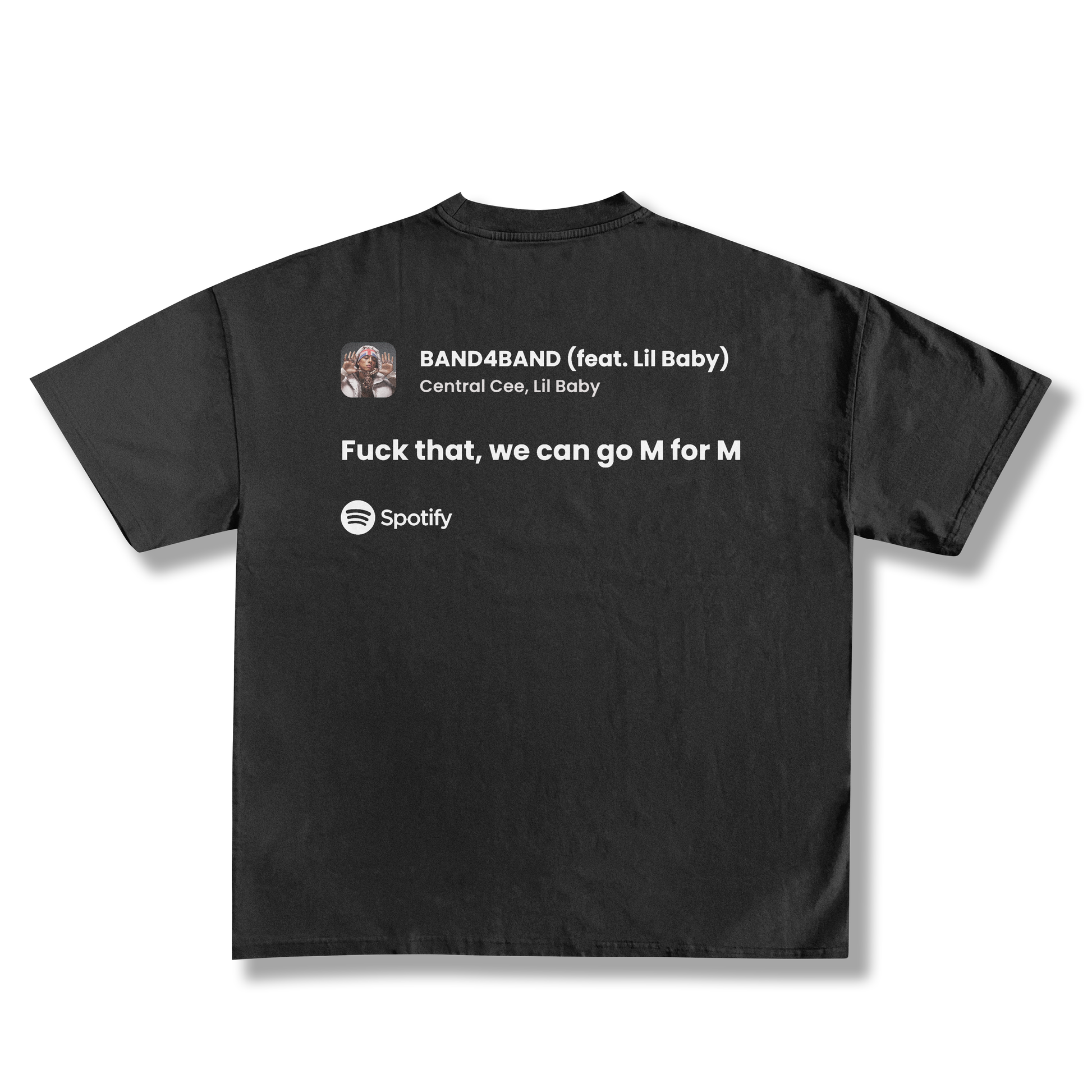 Central Cee- Band for Band Oversized Tee