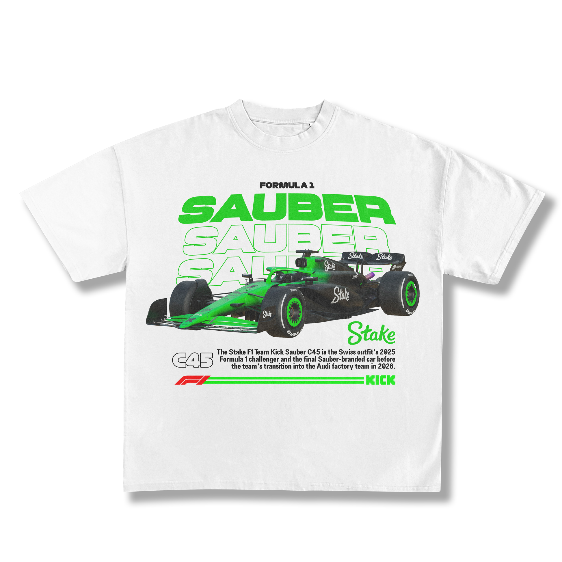 F1 C45 oversized tee