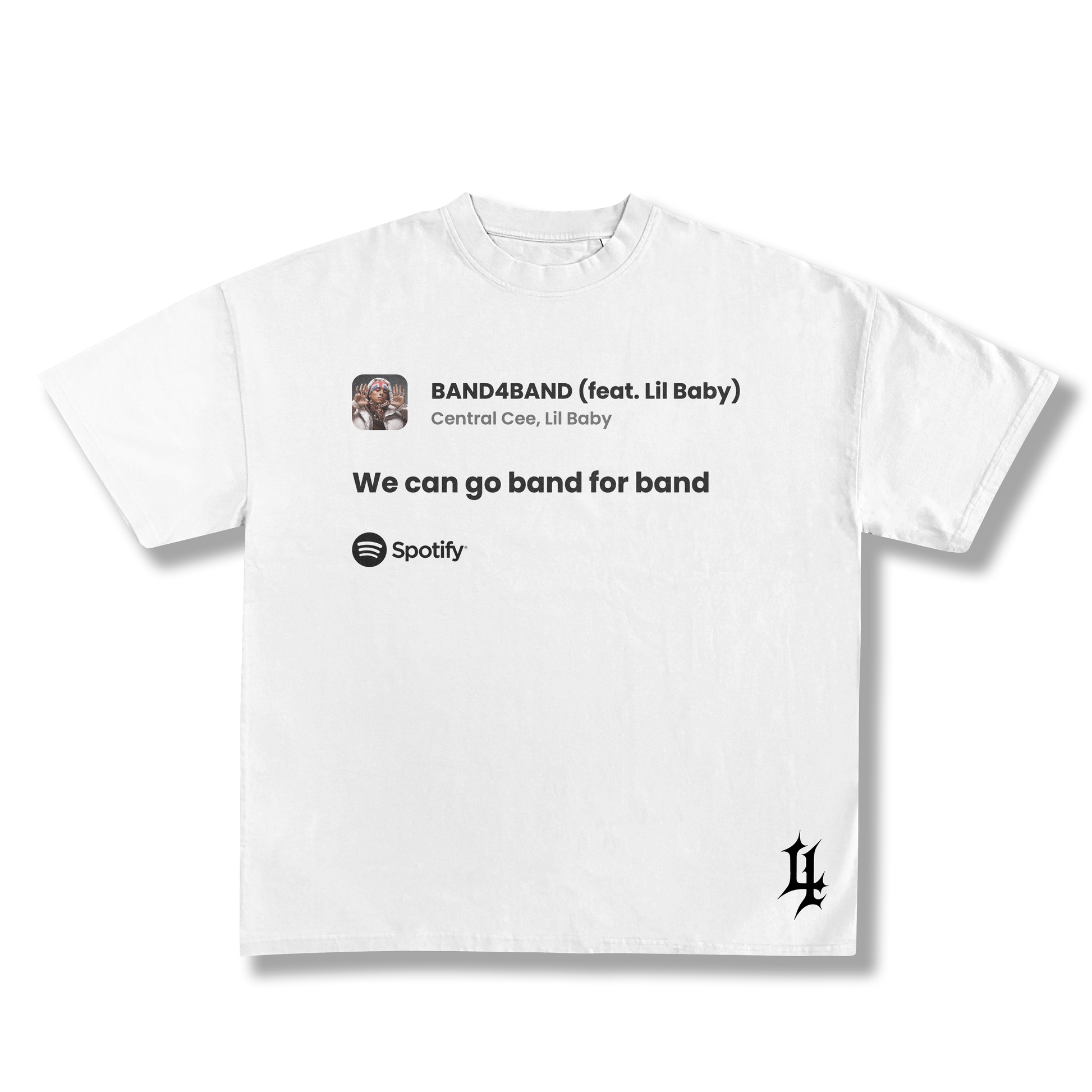 Central Cee- Band for Band Oversized Tee
