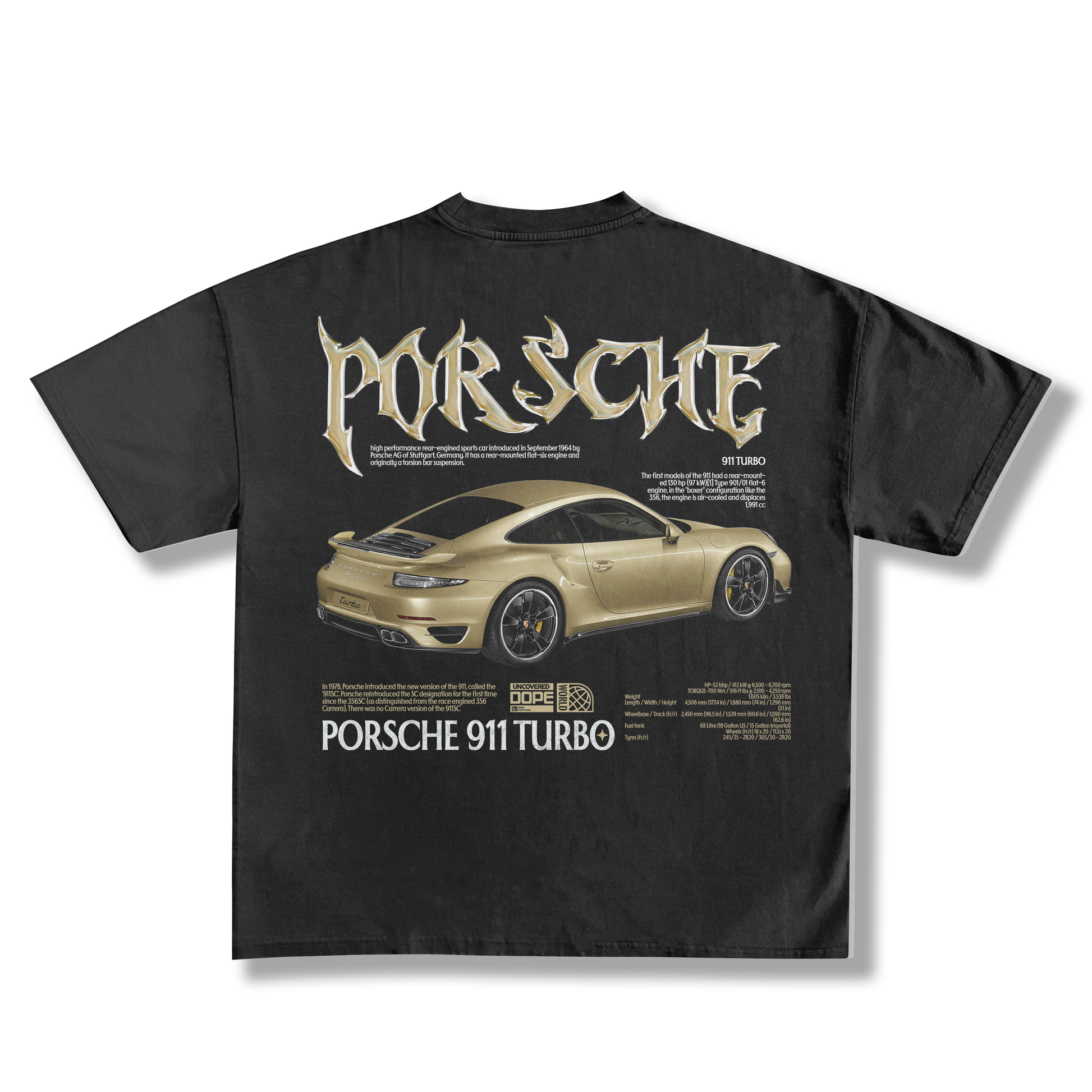 Porsche 911 Turbo OversizedTee