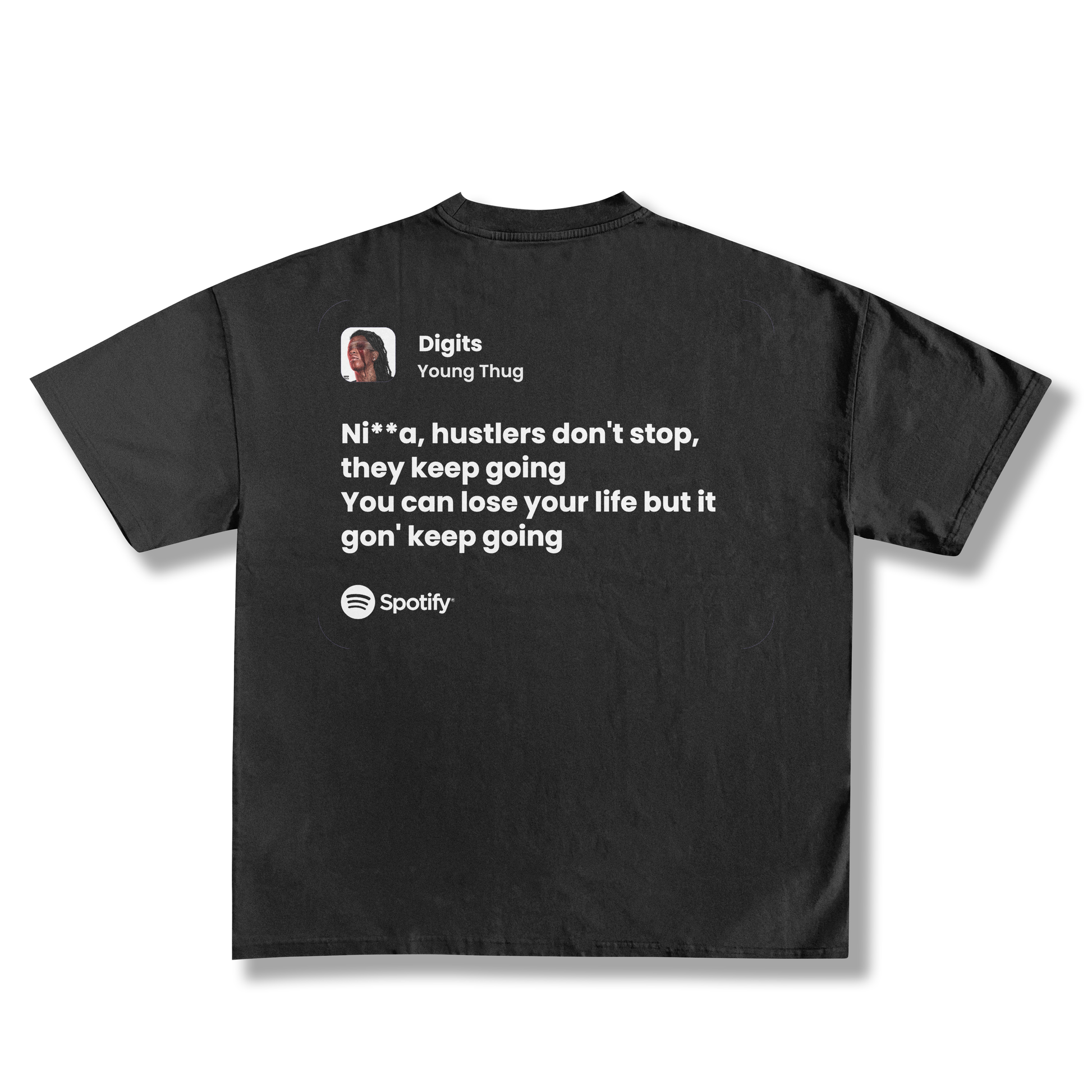 Young Thug DIGITS Oversized Tee