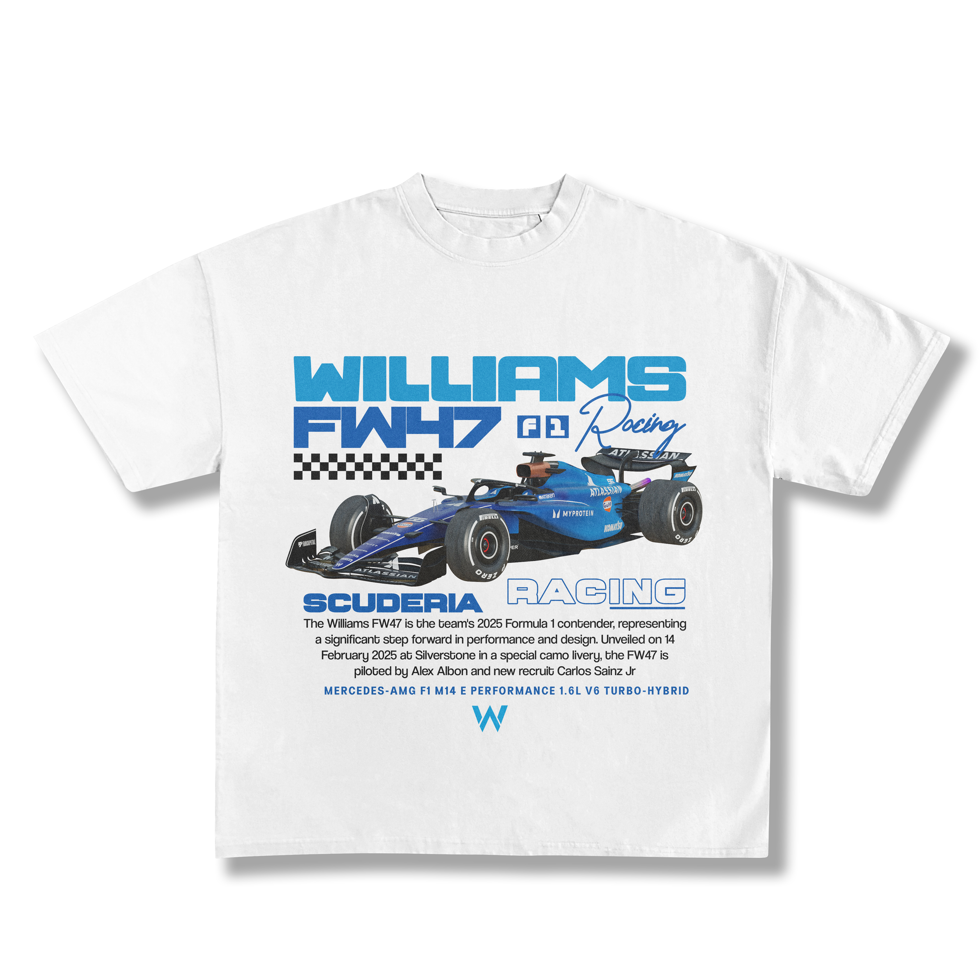 F1 Williams FW47 oversized tee
