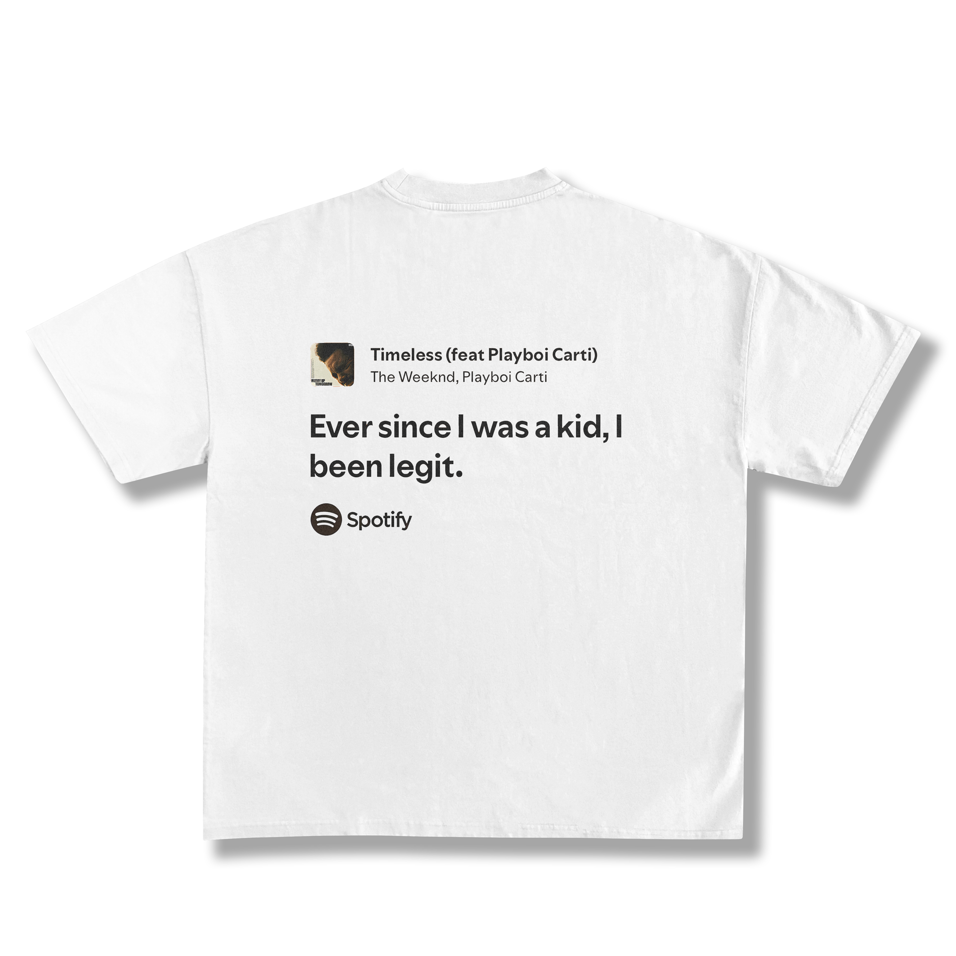 The Weeknd- Timeless Oversized Tee