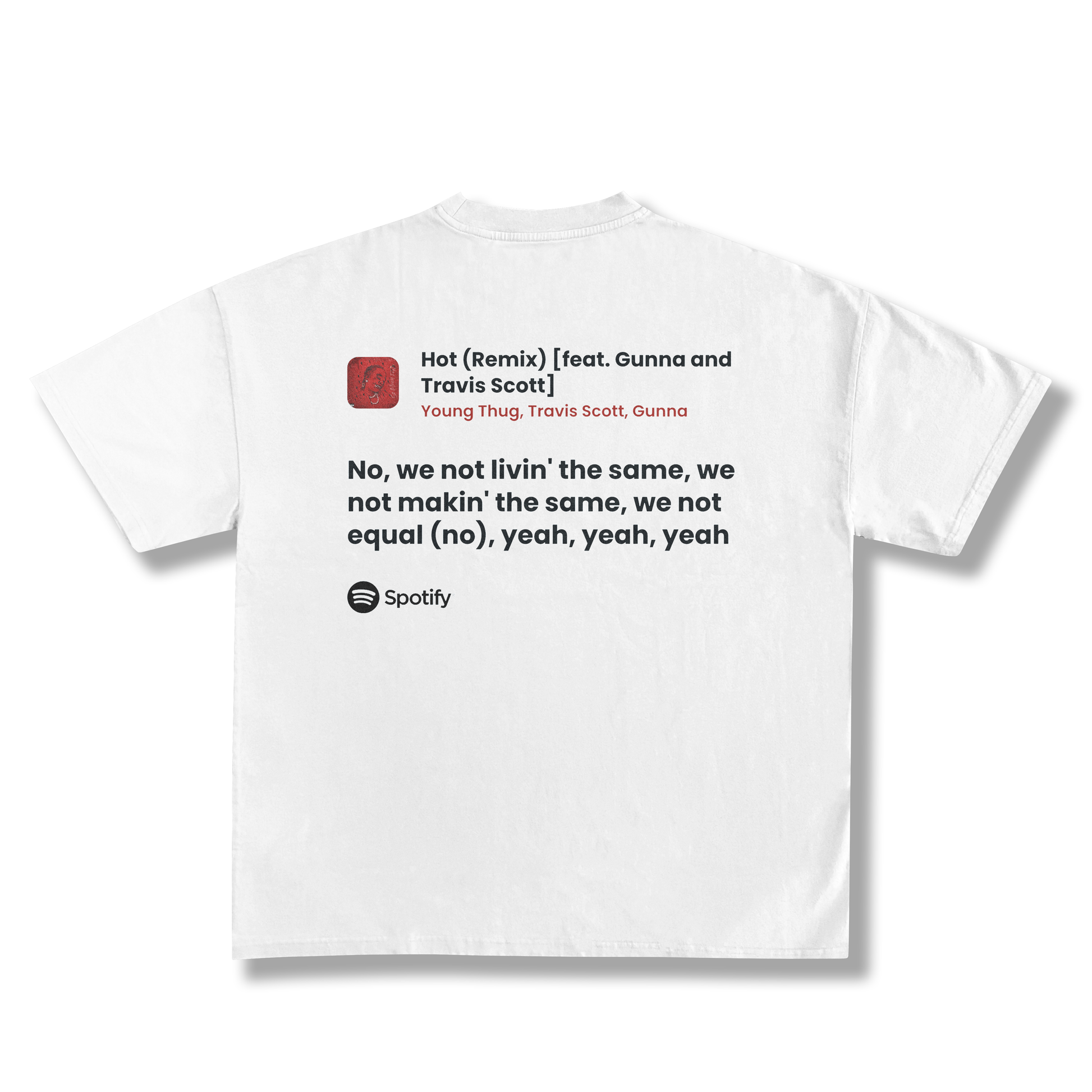 Young Thug- Hot Oversized Tee