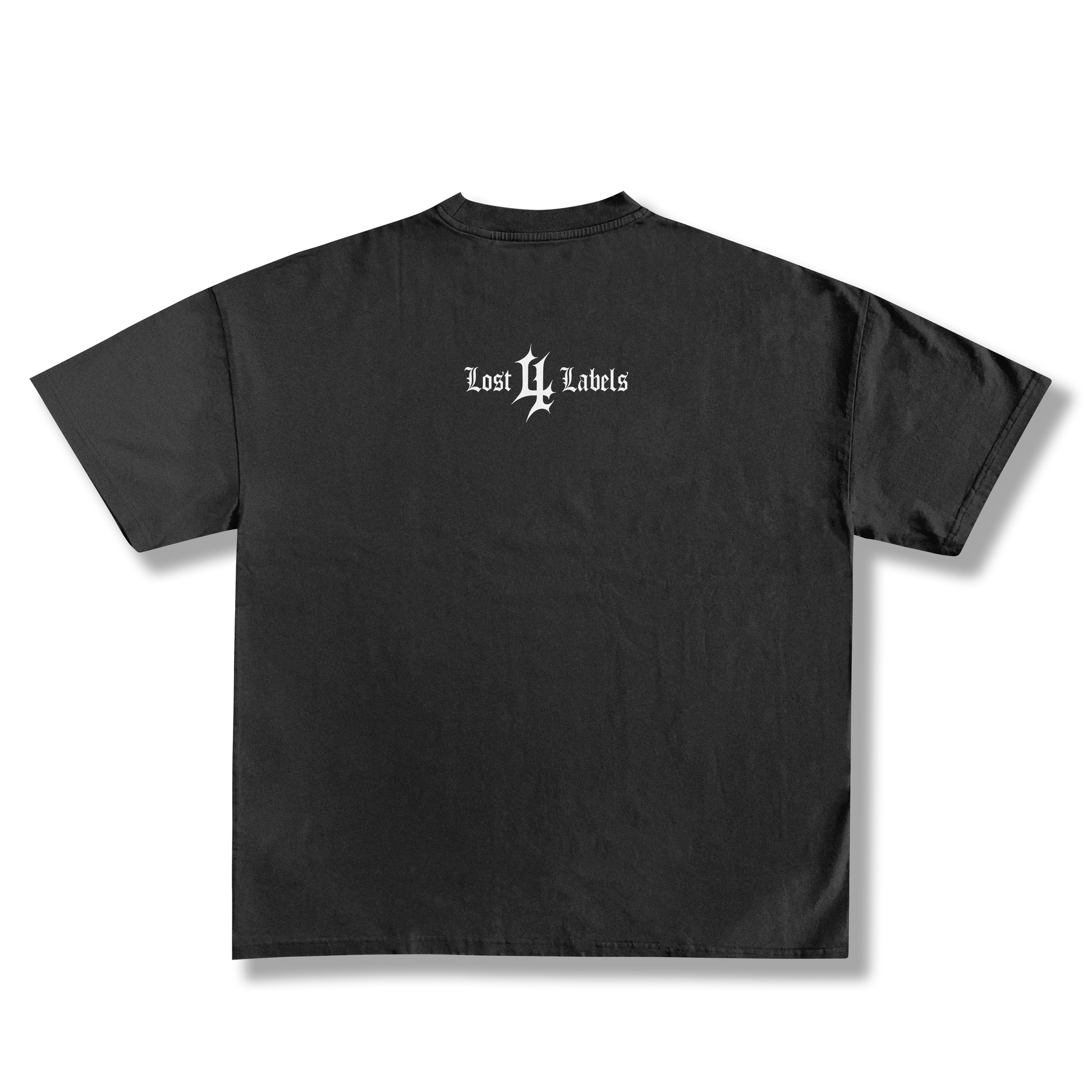Locally Hated Black Oversized Tee