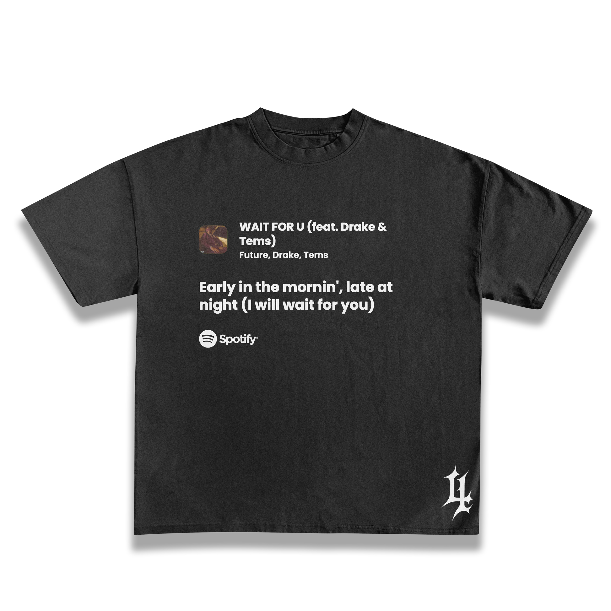 Future- Wait for you Oversized Tee